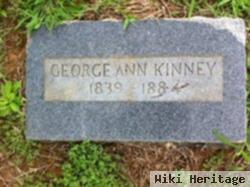 Georgia Ann "george" Kinney