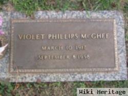 Violet Phillips Mcghee