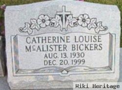 Catherine Louise Mcalister Bickers