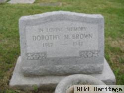 Dorothy M Brown