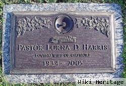 Lorna D Harris