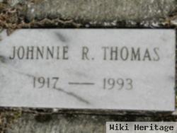 Jonnie R. Thomas
