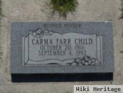 Carma Nettie Farr Child