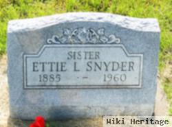 Ettie Lourena Snyder