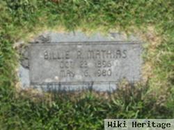 Billie R. Mathias