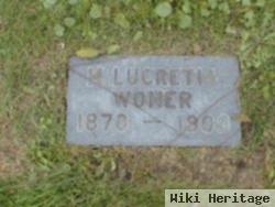 M. Lucretia Woner