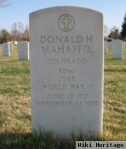 Donald H Mahaffie