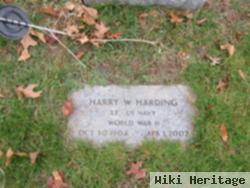 Dr Harry Waldo Harding