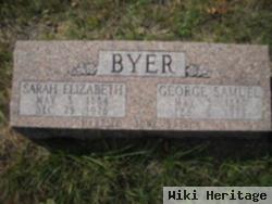 Sarah Elizabeth Spicer Byer