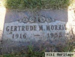 Gertrude M Morris