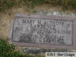 Mary M. Althoff Lawrence