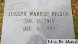 Joseph Warren Higdon