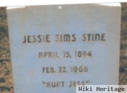 Jessie Frances Sims Stine