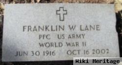 Franklin Wardley "frank" Lane