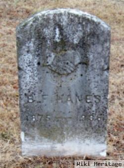 Benjamin Frank Haynes