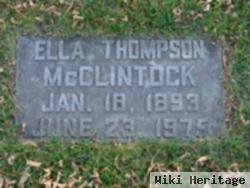 Ella Thompson Mcclintock