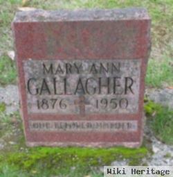 Mary Ann Gallagher
