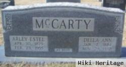 Arley Estel Mccarty