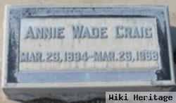 Annie Wade Craig