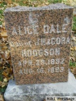 Alice Dale Hodgson