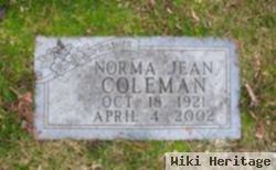 Norma Jean Schenkle Coleman