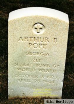 Arthur B Pope