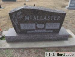 Mildred Baer Mcallaster