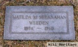 Matilda M. Hales Weeden