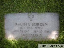 Emerald A Borden