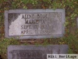 Alene Mable Bode Marietta