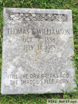 Thomas Franklin Williamson, Sr