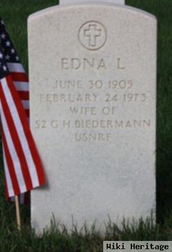 Edna L Biedermann