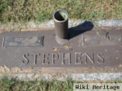 Roy Nolen "steve" Stephens