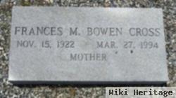 Frances M. Bowen Cross