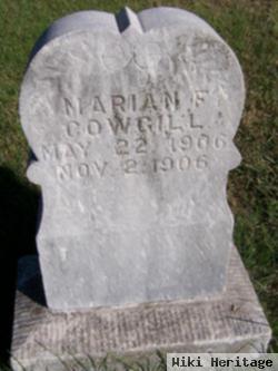 Marian F. Cowgill