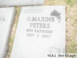 D Maxine Rayburn Peters