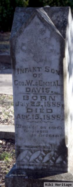 Infant Son Davis