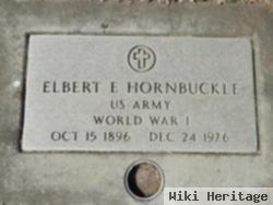 Elbert Elijah Hornbuckle