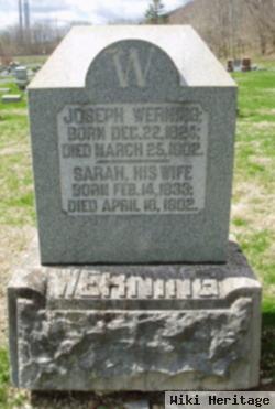 Pvt Joseph Werning