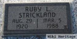 Ruby L Strickland