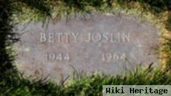 Betty Joslin