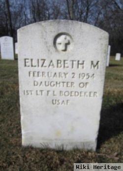 Elizabeth M Boedeker