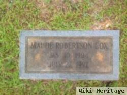 Maude Robertson Cox