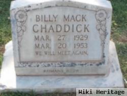 Billy Mack Chaddick