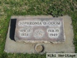 Sophronia D. Odom