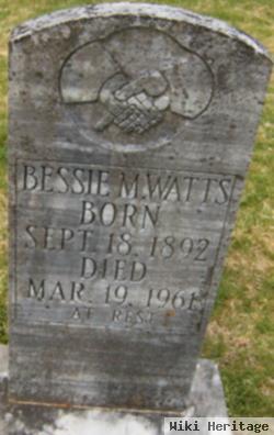 Bessie Mae Watts