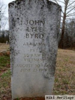 Pvt John Lyle Byrd