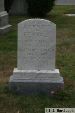 Malcolm P Fernald