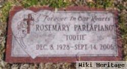 Rosemary A "tootie" Parlapiano