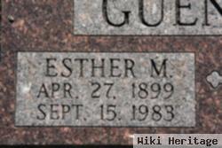 Esther M. Ziesel Guenther